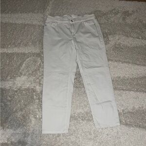 J. Jill Women's Ankle & Cropped Jeans - Light Gray